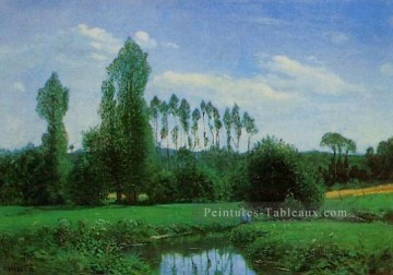 Vue près de Rouelles Claude Monet Peinture à l'huile